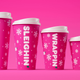 Dunkin’s holiday cups, designed by creative firm Jones Knowles Ritchie